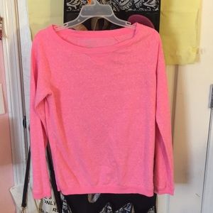 Neon pink long sleeve